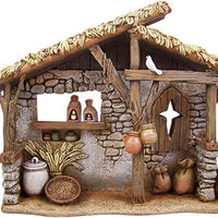 Christian Brands Bethlehem Nights Nativity Scene Creche Figurine, 12 1/4 Inch