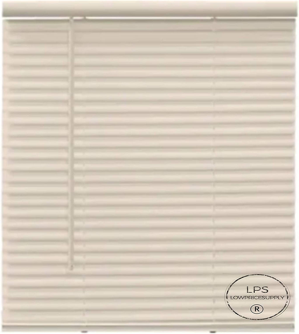 34x72 Cordless 1" Vinyl Mini Blind Alabaster (WxL)