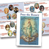 Religious Gifts How to Pray The Rosary Instructional Pamphlet, Pack of 100