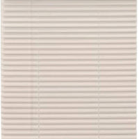 59x72" Cordless 1" Aluminum Mini Blind Alabaster