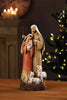 Gift Holy Family with Lambs Figurine, 12"