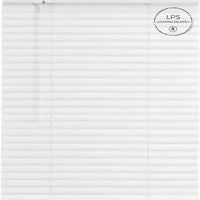 59x72" Cordless 1" Aluminum Mini Blind White