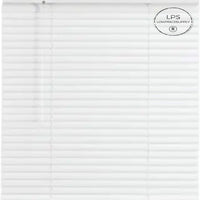 52x60" Cordless 1" Aluminum Mini Blind White