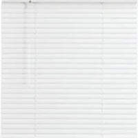 52x60" Cordless 1" Aluminum Mini Blind White