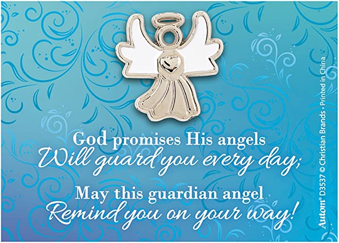 Guardian Angel Pin with Card - 24/pk