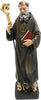Patron Saint St Benedict Catholic Christian Statue Figure Home Decor Protection