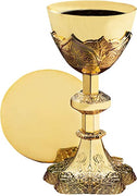 Vine Embossed Chalice & Paten