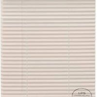 59x48" Cordless 1" Aluminum Mini Blind Alabaster