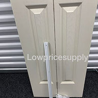 18x80" Primed White 6- Panel Bi-Fold Door