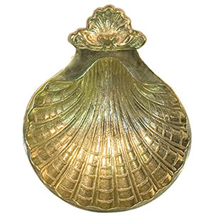 Sudbury Brass Baptismal Shell Keepsake, 5 1/2 Inch