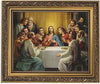 Gerffert Collection The Last Supper Framed Landscape Print, 13 Inch (Ornate Gold Tone Finish Frame)