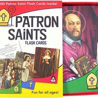 Catholic Kids Growing in Faith Patron Saints Flash Cards, Set of 100