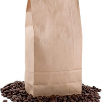 1000 Pack 1 Unit Bulk 1 lb Kraft Tin Tie Coffee Bags 4-1/4"x2-1/2"x10-1/2"