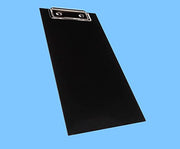 (10-Pack) 8" x 4" Natural Wood Menu Holders/Check Presenters with Clip Sleek, Contemporary Appearance Black by LPS Lowpricesupply