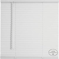 46.5x48" Cordless 1" Aluminum Mini Blind White