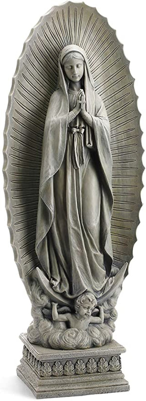 37.5" Our Lady of Guadalupe Garden Statue