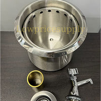 7 1/8" Dipper Well Bowl and Faucet Set