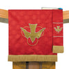 RED - Maltese Jacquard Custom Pulpit Scarf