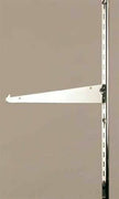 10 PACK 12" Metal Shelf Bracket for 1/2" Slotted Standard/Chrome