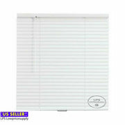 35W x 48L Cordless 1" Vinyl Mini Blind White