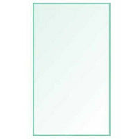 10" x 16" x 3/16" - Tempered Glass Panels