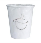 50 PCK-9 oz. Paper Individually Wrapped Cups Coffee Design Dreams Hot Paper Cups