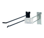 10 Pack - 12" Black Scanning Hooks for Grid