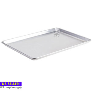 6PACK Wire in Rim Aluminum Bun/Sheet Pan SIZE: 9 1/2"x13"