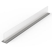 1.5"H X 16" Magnetic Shelf Dividers in Plastic - 10 PACK
