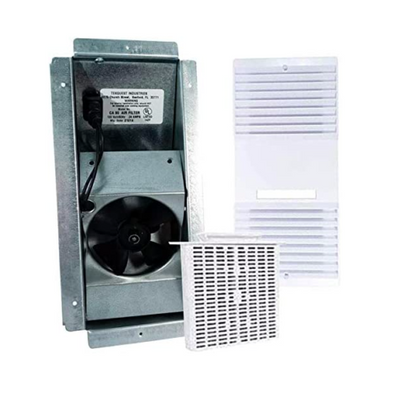 CA90 Ductless Fan, Complete Unit, White