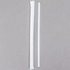 500 CASE 5 3/4" Slim White Wrapped School Milk Straw