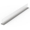1.5"H X 12" Magnetic Shelf Dividers in Plastic - 10 PACK