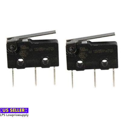 2 PACK 26-19005 Micro Switch 10A w/ 5/8