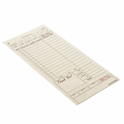 2000 Case - Royal Tan Guest Check Board, 1 Part Loose with 15 Lines