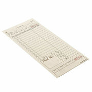 2000 Case - Royal Tan Guest Check Board, 1 Part Loose with 15 Lines