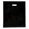 500 Pack - Low Density Large Merchandise Bags in Black 15 x 18 x 4 Inches