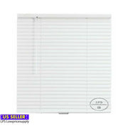 29" W x 36" L CORDLESS 1" Vinyl Mini Blind White