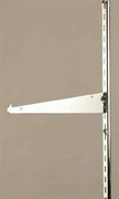 10 Pack - Metal Shelf Bracket for Slotted Standard in Chrome 12 Inch