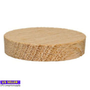 100 PACK - Wooden 1" Oak Stair Plug 5/16" thick
