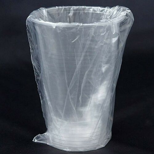 1000 PACK - 9 oz. Hotel Motel Room Plastic Translucent Individually Wrapped Cups