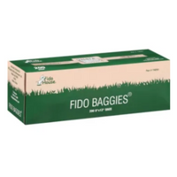 200Ct Fido House Fido Baggies Roll 8"x13" Dog Poo poop Bags waste